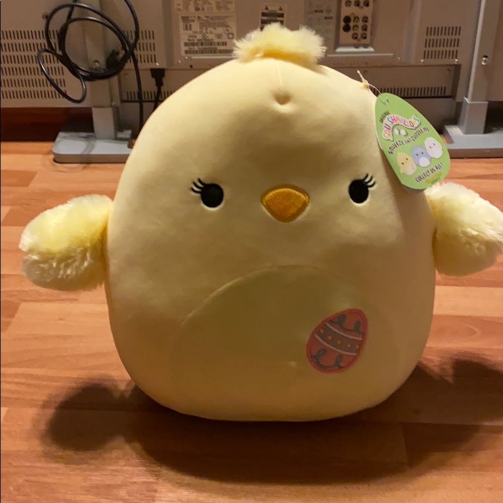 Squishmallow Aimee 14” Chick Easter NEW